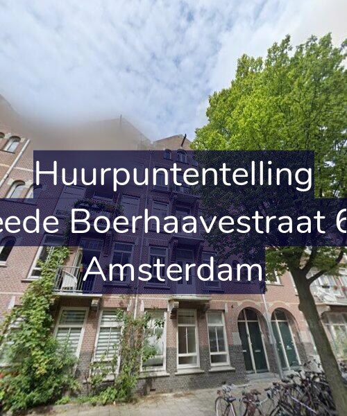 Foto gevel Huurpuntentelling voor Tweede Boerhaavestraat 65-3, Amsterdam