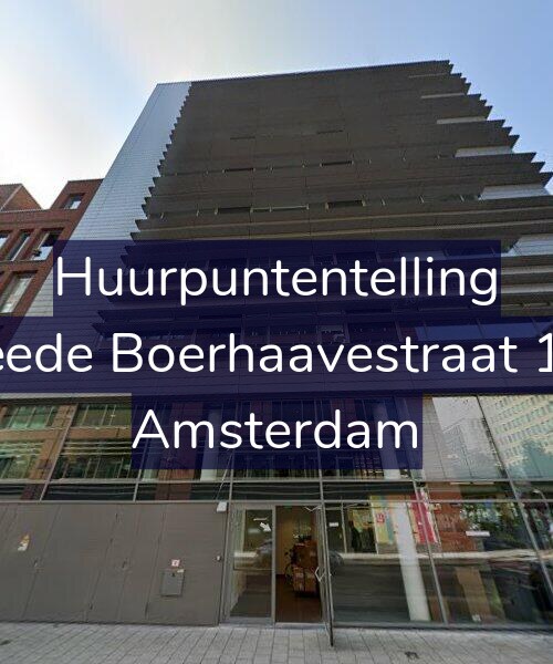Foto gevel Huurpuntentelling voor Tweede Boerhaavestraat 18-P, Amsterdam