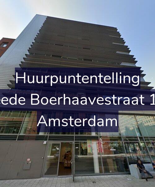 Foto gevel Huurpuntentelling voor Tweede Boerhaavestraat 14-U, Amsterdam