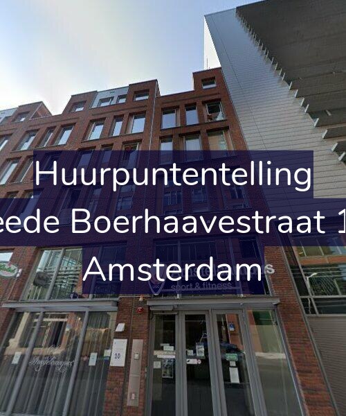 Foto gevel Huurpuntentelling voor Tweede Boerhaavestraat 18-L, Amsterdam