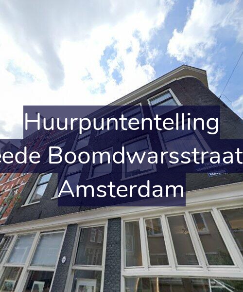 Foto gevel Huurpuntentelling voor Tweede Boomdwarsstraat 2-2, Amsterdam