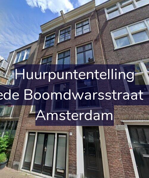 Foto gevel Huurpuntentelling voor Tweede Boomdwarsstraat 17-H, Amsterdam