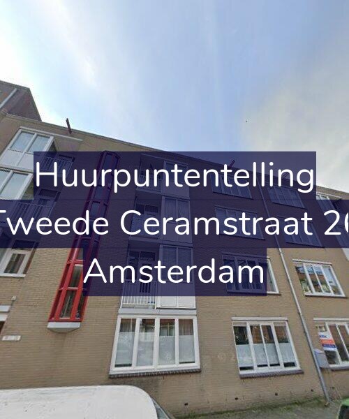 Foto gevel Huurpuntentelling voor Tweede Ceramstraat 26, Amsterdam