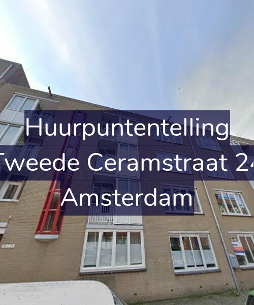Foto gevel Huurpuntentelling voor Tweede Ceramstraat 24, Amsterdam
