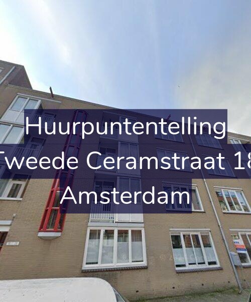 Foto gevel Huurpuntentelling voor Tweede Ceramstraat 18, Amsterdam