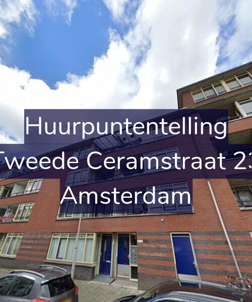 Foto gevel Huurpuntentelling voor Tweede Ceramstraat 23, Amsterdam