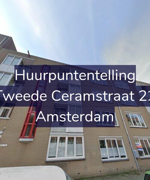 Foto gevel Huurpuntentelling voor Tweede Ceramstraat 22, Amsterdam