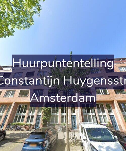 Foto gevel Huurpuntentelling voor Tweede Constantijn Huygensstraat 16-A, Amsterdam