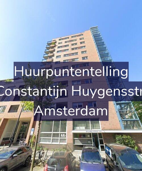 Foto gevel Huurpuntentelling voor Tweede Constantijn Huygensstraat 10-A, Amsterdam