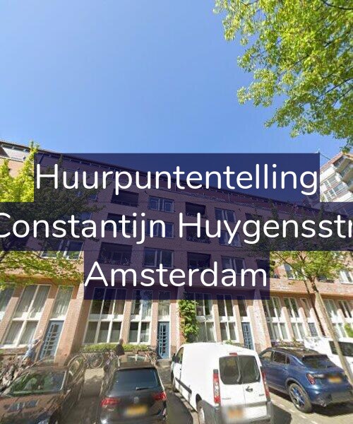 Foto gevel Huurpuntentelling voor Tweede Constantijn Huygensstraat 22-A, Amsterdam
