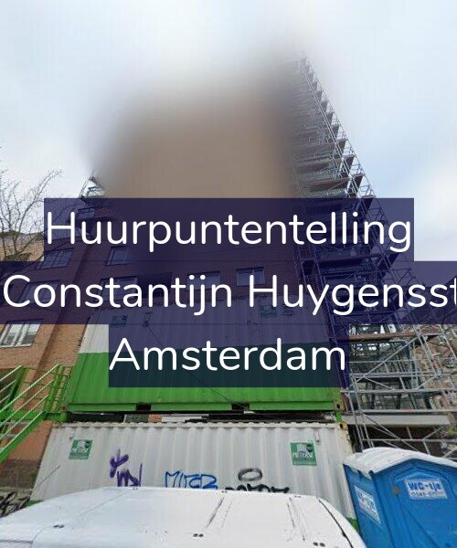 Foto gevel Huurpuntentelling voor Tweede Constantijn Huygensstraat 8-F, Amsterdam