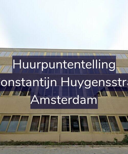 Foto gevel Huurpuntentelling voor Tweede Constantijn Huygensstraat 39-C4, Amsterdam