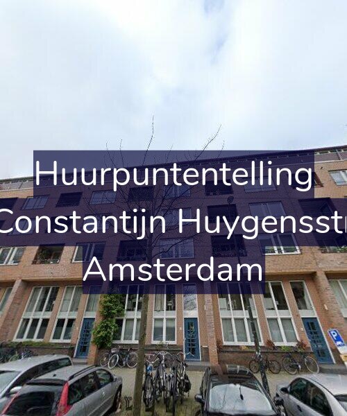 Foto gevel Huurpuntentelling voor Tweede Constantijn Huygensstraat 18-F, Amsterdam