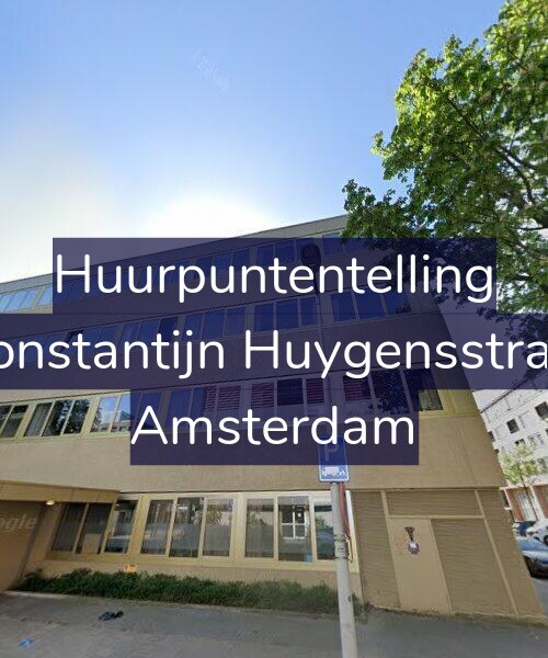 Foto gevel Huurpuntentelling voor Tweede Constantijn Huygensstraat 39-D23, Amsterdam