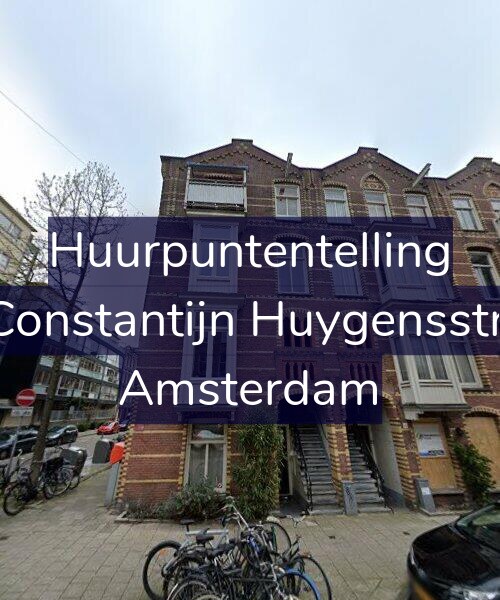 Foto gevel Huurpuntentelling voor Tweede Constantijn Huygensstraat 43-H, Amsterdam