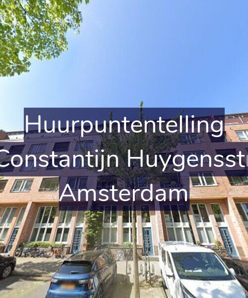Foto gevel Huurpuntentelling voor Tweede Constantijn Huygensstraat 18-E, Amsterdam