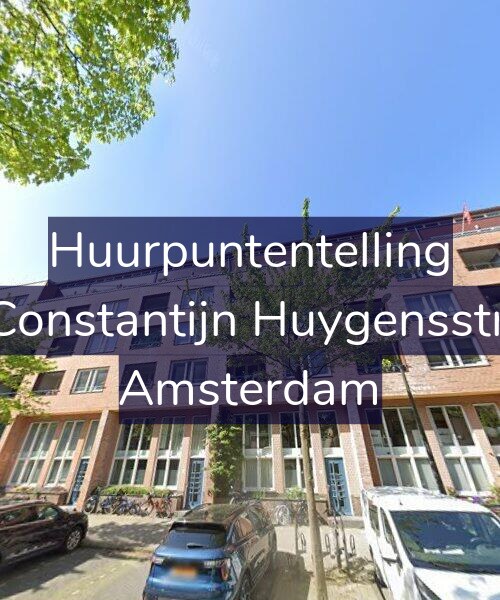Foto gevel Huurpuntentelling voor Tweede Constantijn Huygensstraat 20-B, Amsterdam