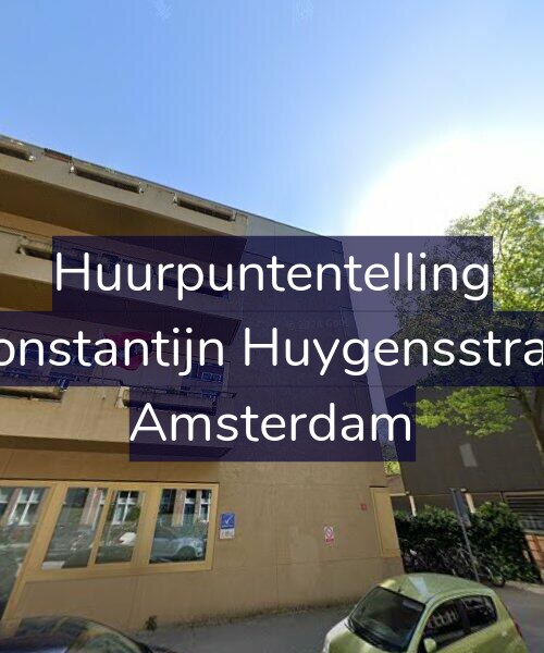 Foto gevel Huurpuntentelling voor Tweede Constantijn Huygensstraat 39-C20, Amsterdam