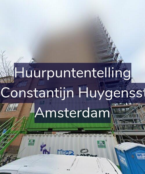 Foto gevel Huurpuntentelling voor Tweede Constantijn Huygensstraat 6-F, Amsterdam