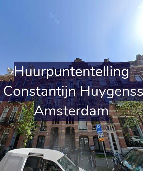 Foto gevel Huurpuntentelling voor Tweede Constantijn Huygensstraat 65, Amsterdam