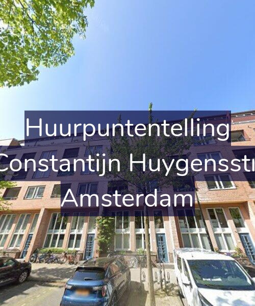 Foto gevel Huurpuntentelling voor Tweede Constantijn Huygensstraat 18-B, Amsterdam