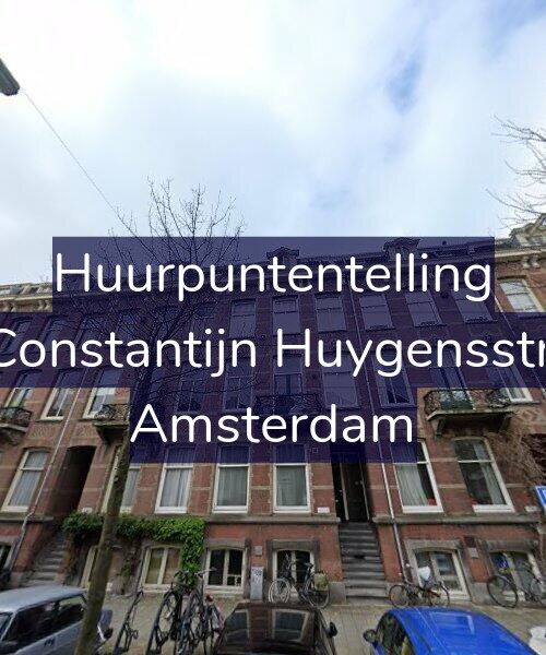 Foto gevel Huurpuntentelling voor Tweede Constantijn Huygensstraat 36-D, Amsterdam