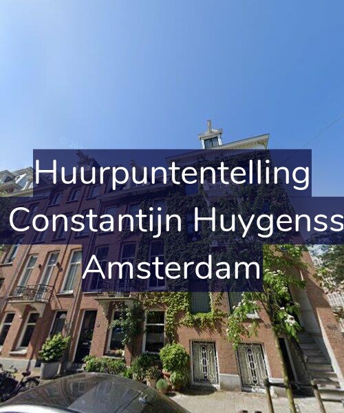 Foto gevel Huurpuntentelling voor Tweede Constantijn Huygensstraat 46, Amsterdam