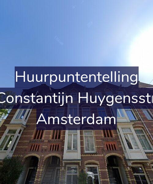 Foto gevel Huurpuntentelling voor Tweede Constantijn Huygensstraat 45-2, Amsterdam