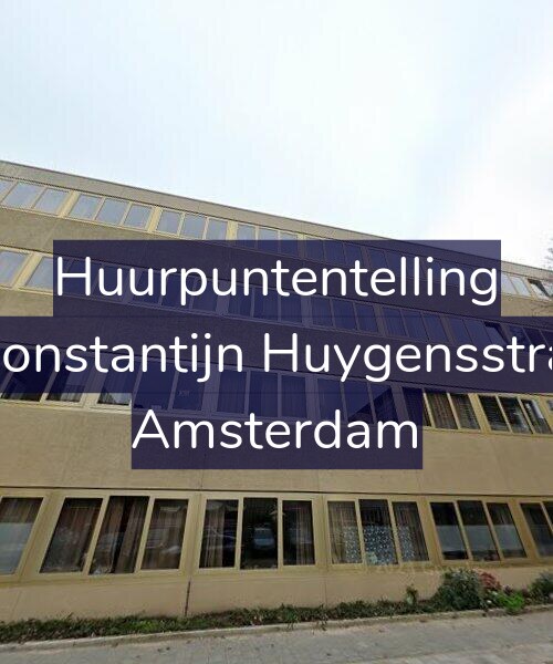 Foto gevel Huurpuntentelling voor Tweede Constantijn Huygensstraat 39-D5, Amsterdam