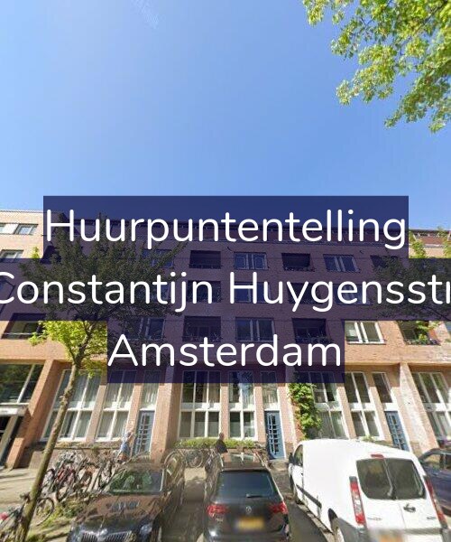 Foto gevel Huurpuntentelling voor Tweede Constantijn Huygensstraat 26-B, Amsterdam