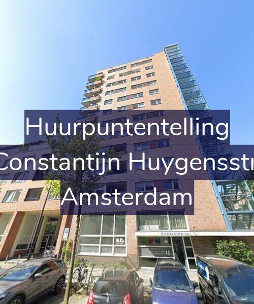 Foto gevel Huurpuntentelling voor Tweede Constantijn Huygensstraat 10-C, Amsterdam