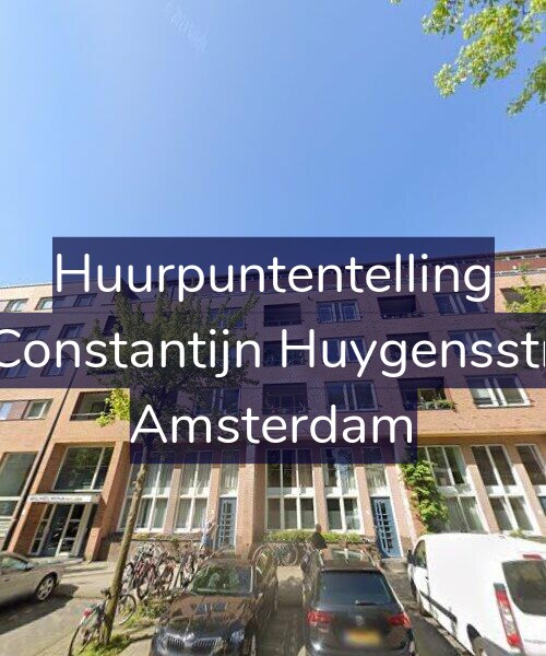 Foto gevel Huurpuntentelling voor Tweede Constantijn Huygensstraat 28-E, Amsterdam