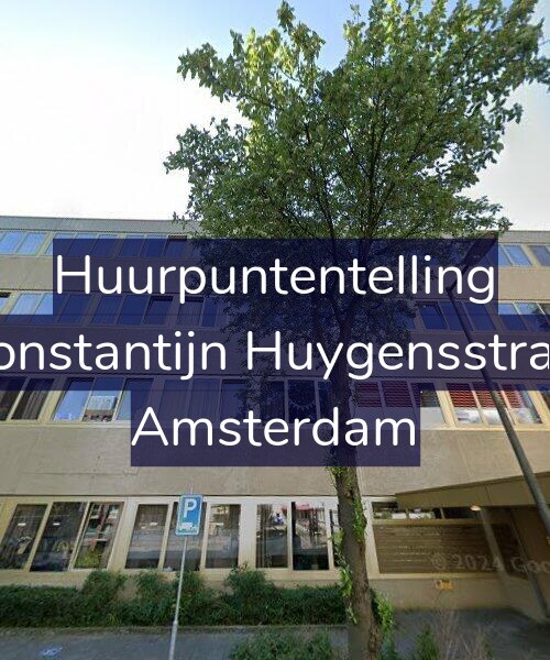 Foto gevel Huurpuntentelling voor Tweede Constantijn Huygensstraat 39-C15, Amsterdam