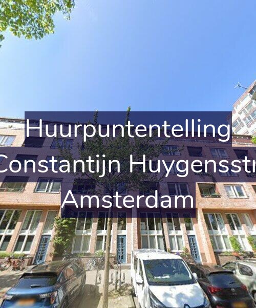 Foto gevel Huurpuntentelling voor Tweede Constantijn Huygensstraat 14-G, Amsterdam
