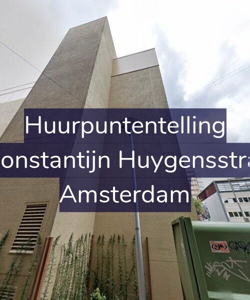 Foto gevel Huurpuntentelling voor Tweede Constantijn Huygensstraat 39-D7, Amsterdam