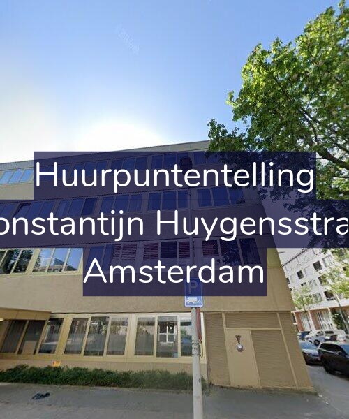Foto gevel Huurpuntentelling voor Tweede Constantijn Huygensstraat 39-B23, Amsterdam