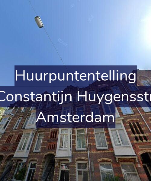 Foto gevel Huurpuntentelling voor Tweede Constantijn Huygensstraat 47-3, Amsterdam