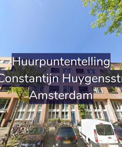 Foto gevel Huurpuntentelling voor Tweede Constantijn Huygensstraat 26-F, Amsterdam