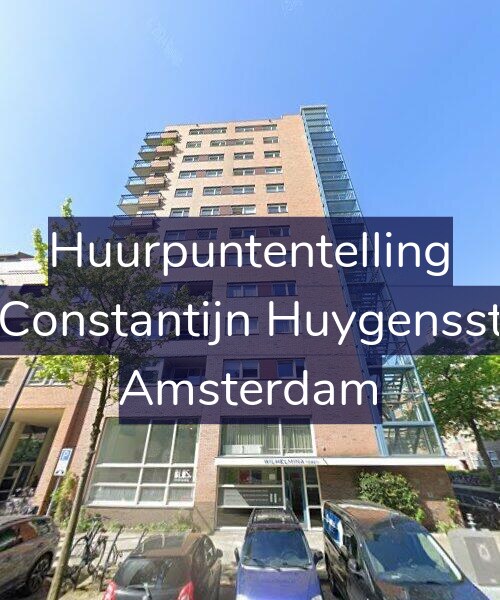 Foto gevel Huurpuntentelling voor Tweede Constantijn Huygensstraat 4-D, Amsterdam