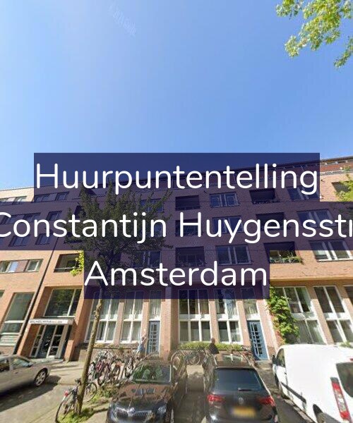 Foto gevel Huurpuntentelling voor Tweede Constantijn Huygensstraat 28-B, Amsterdam