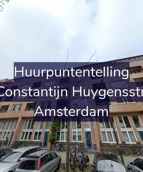 Foto gevel Huurpuntentelling voor Tweede Constantijn Huygensstraat 18-C, Amsterdam