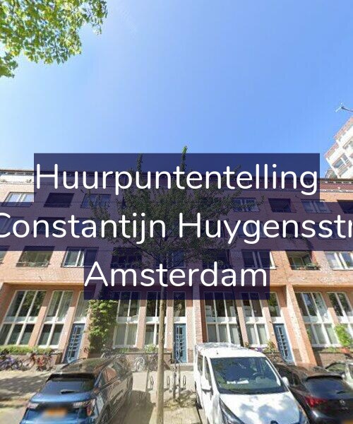 Foto gevel Huurpuntentelling voor Tweede Constantijn Huygensstraat 16-G, Amsterdam