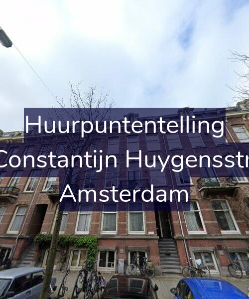 Foto gevel Huurpuntentelling voor Tweede Constantijn Huygensstraat 36-A, Amsterdam