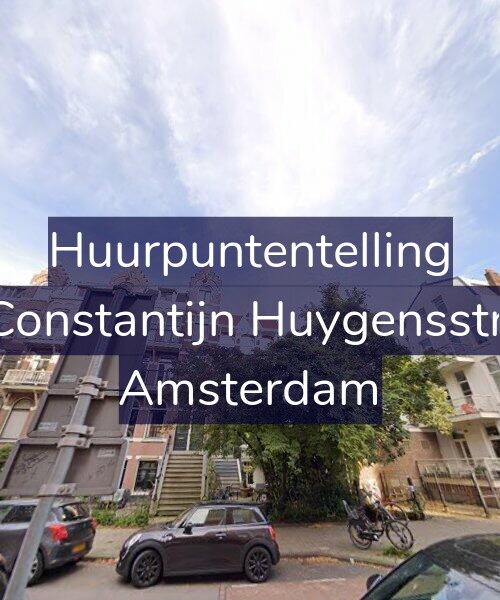 Foto gevel Huurpuntentelling voor Tweede Constantijn Huygensstraat 83-O, Amsterdam
