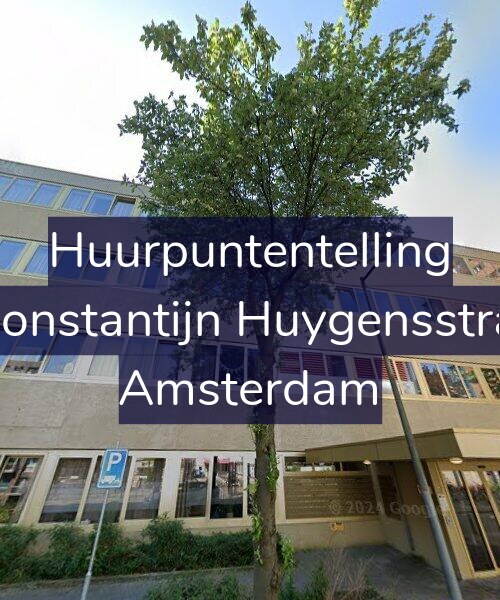 Foto gevel Huurpuntentelling voor Tweede Constantijn Huygensstraat 39-A2, Amsterdam