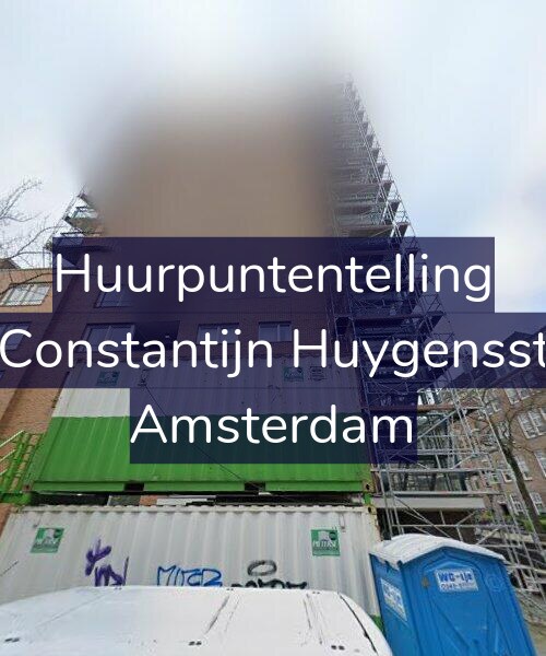 Foto gevel Huurpuntentelling voor Tweede Constantijn Huygensstraat 6-A, Amsterdam