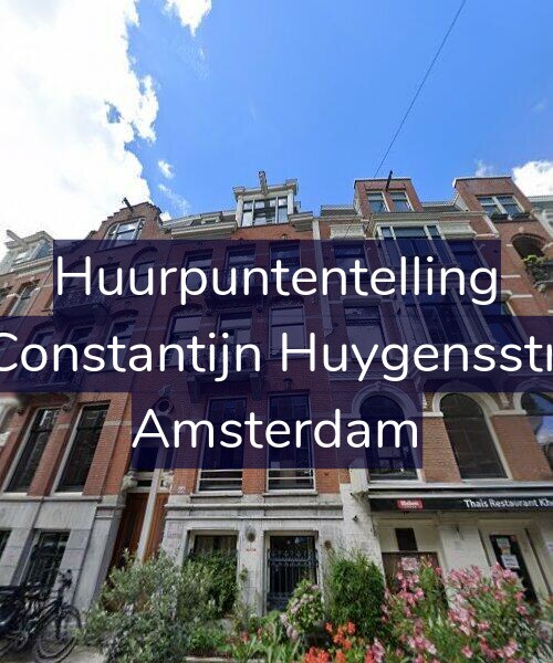Foto gevel Huurpuntentelling voor Tweede Constantijn Huygensstraat 66-C, Amsterdam