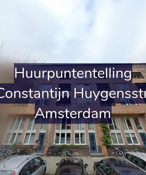 Foto gevel Huurpuntentelling voor Tweede Constantijn Huygensstraat 26-C, Amsterdam