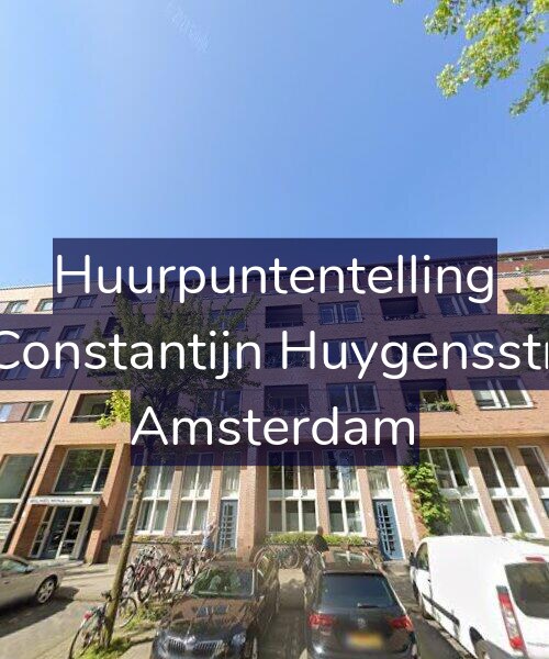 Foto gevel Huurpuntentelling voor Tweede Constantijn Huygensstraat 26-K, Amsterdam