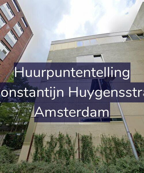 Foto gevel Huurpuntentelling voor Tweede Constantijn Huygensstraat 39-C8, Amsterdam